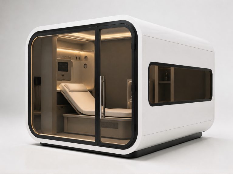健身房远红外恢复舱